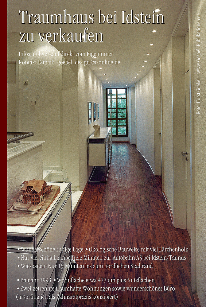 Hausverkauf Zahnarztpraxis Hnstetten 1